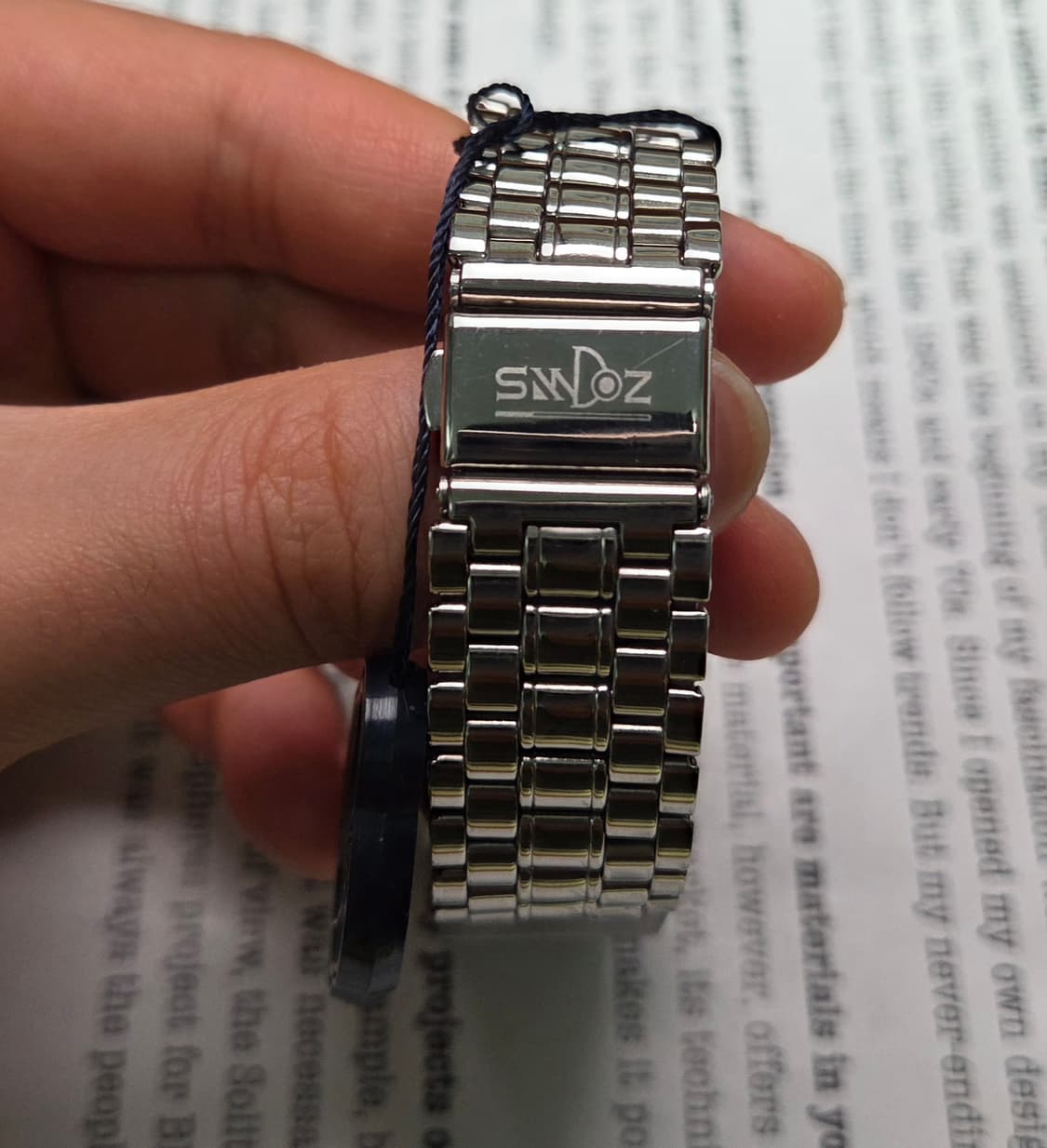 데드스탁] 빈티지 산도즈 르비엔 텅스텐베젤 입체판 칼침핸즈 쿼츠 남성용
 상품이미지7