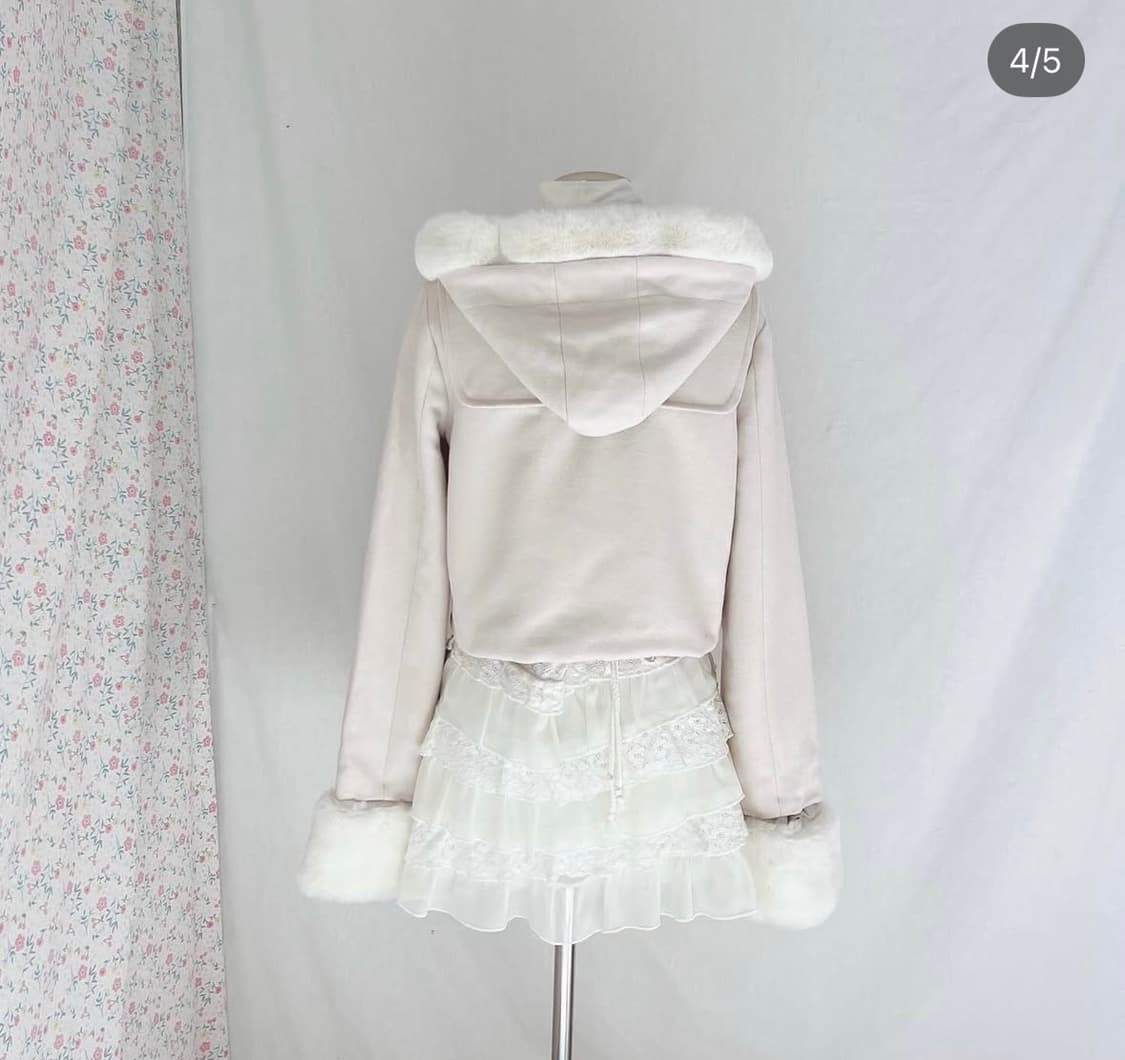 무드브릿지) 허니시나몬 숏자켓 (핑크 빈티지 코트) 상품이미지3