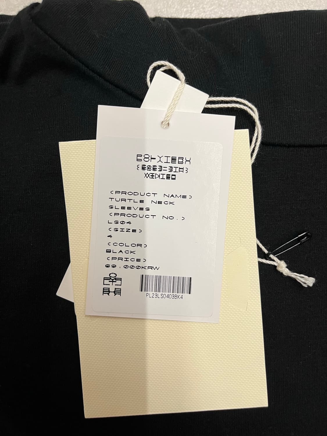 폴리테루 터틀넥 슬리브 상품이미지7
