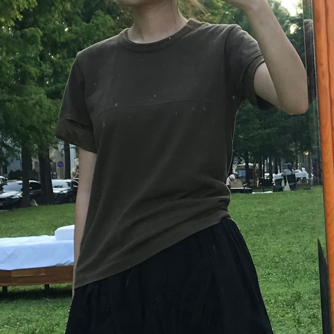 꼼데가르송 레이어드 컷아웃 티셔츠 상품이미지7