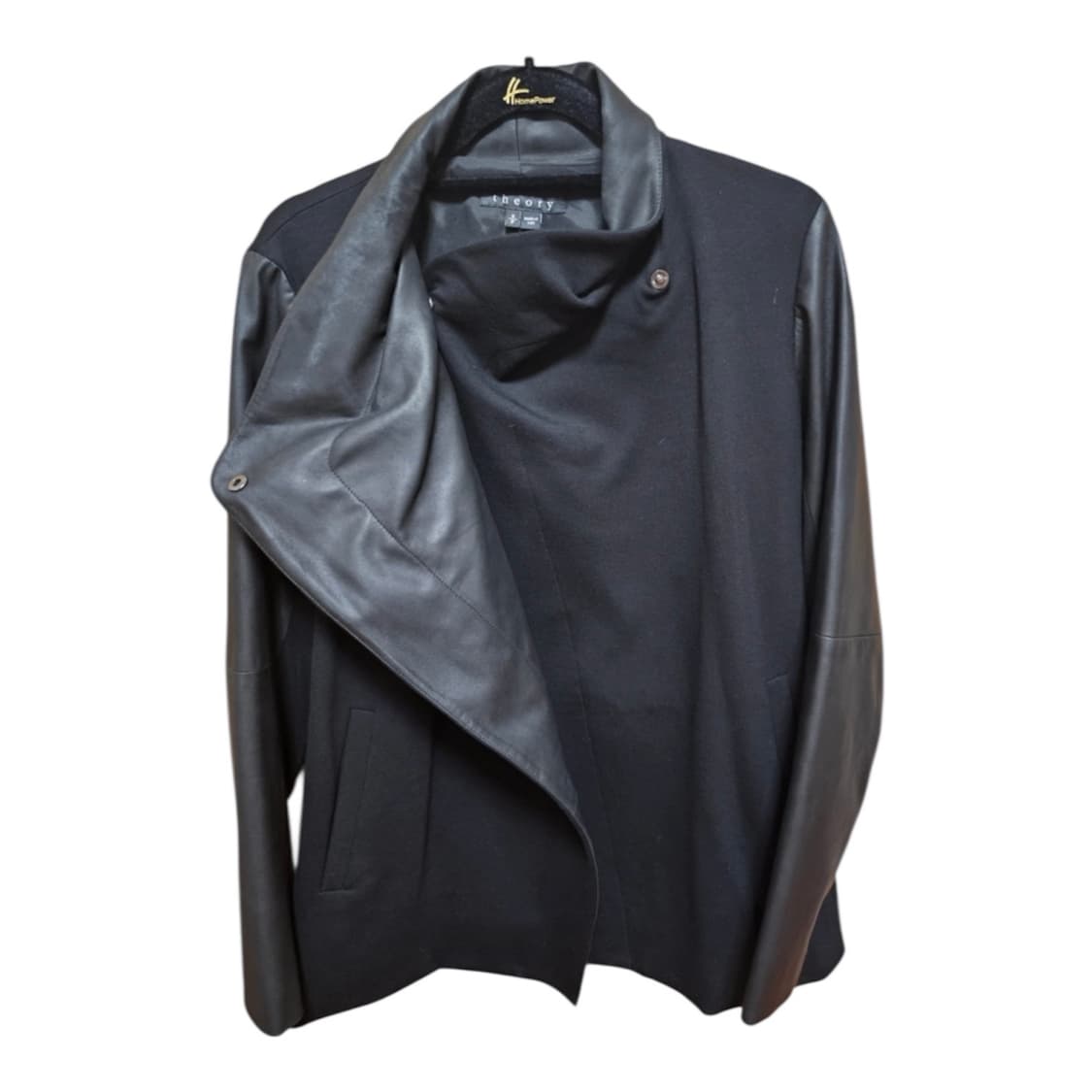 띠어리 가죽 레더 자켓 블랙 S 상품이미지2