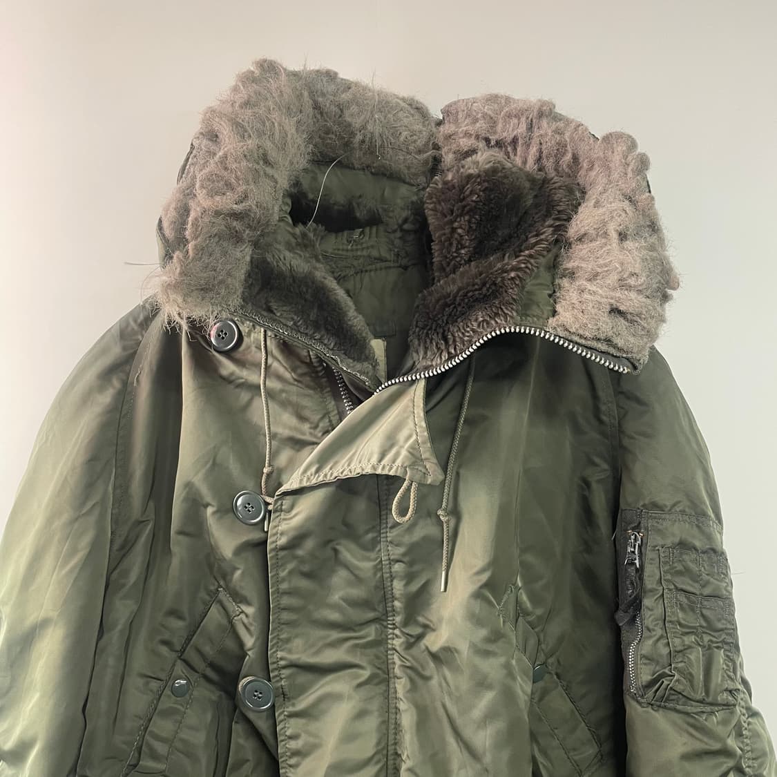 90s 알파인더스트리 N2B 파카 상품이미지4