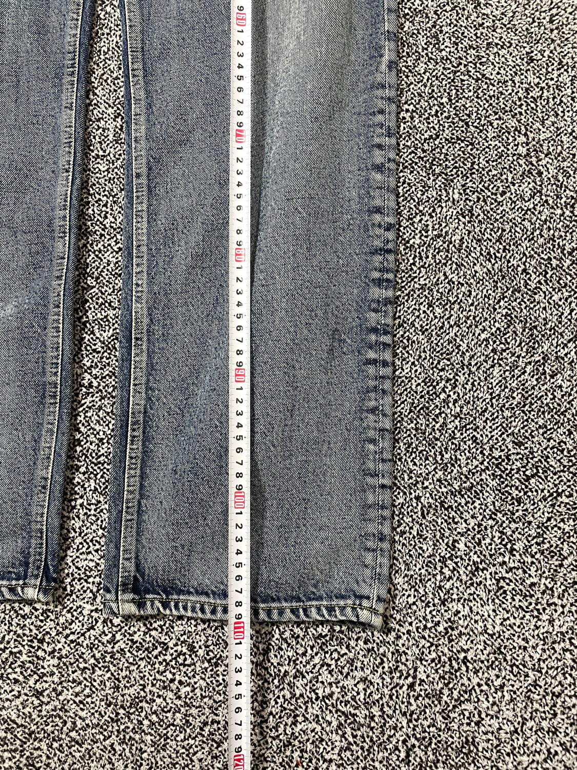 빈티지9. (새상품) 브랜디드 쿠라보 원단 록스타 데님 팬츠 청바지 워싱 상품이미지7