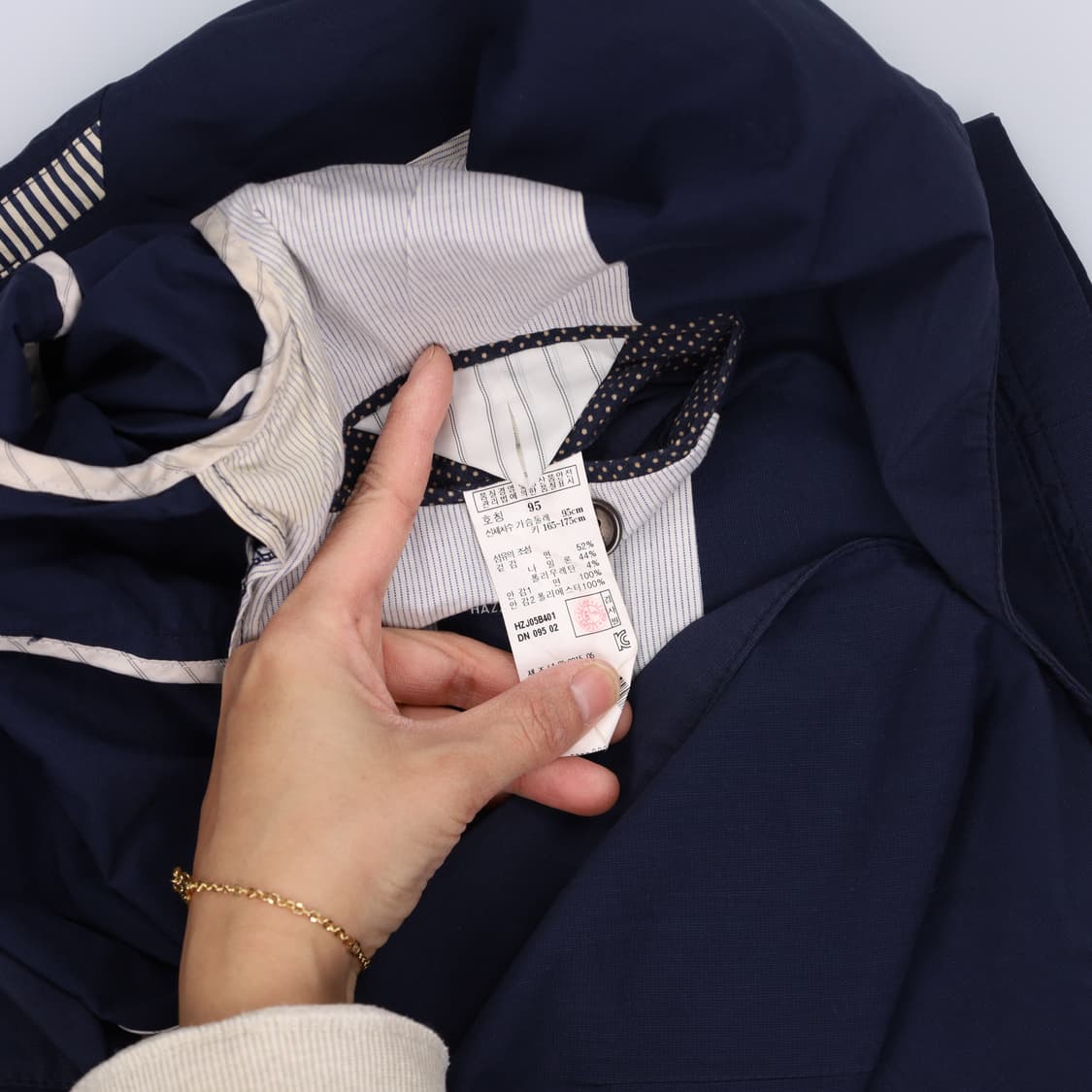 [95] 헤지스 슬림핏 블레이저 0108H1 상품이미지5