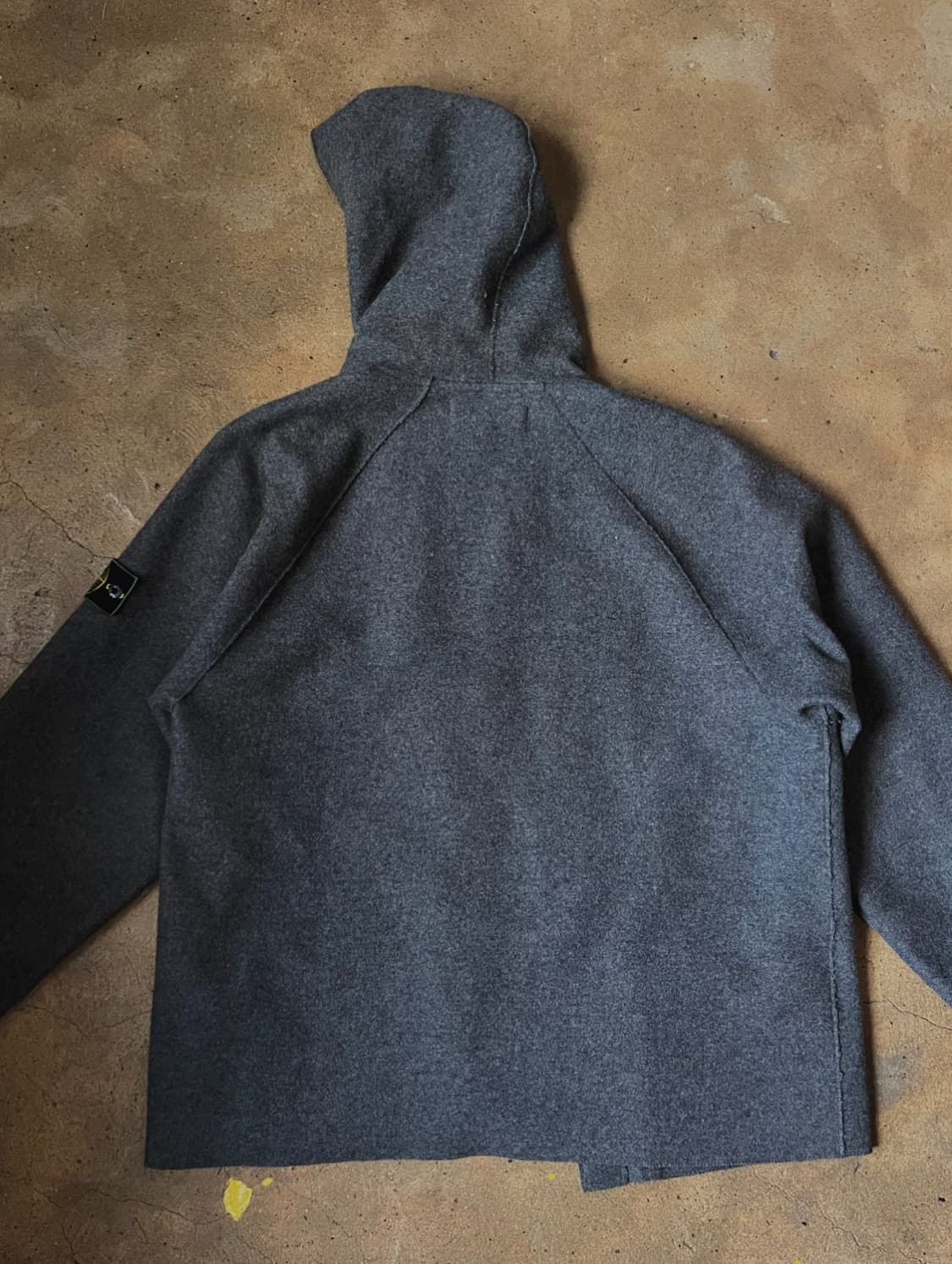 [L]92AW 스톤아일랜드 울 후드 3포켓 숏 코트 자켓 아카이브 상품이미지9