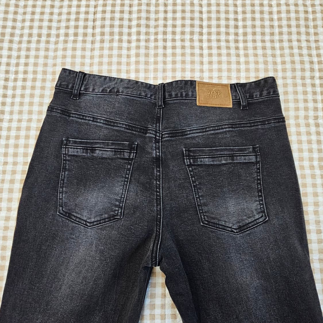 지프 스판 데님 청바지 남자32 상품이미지5