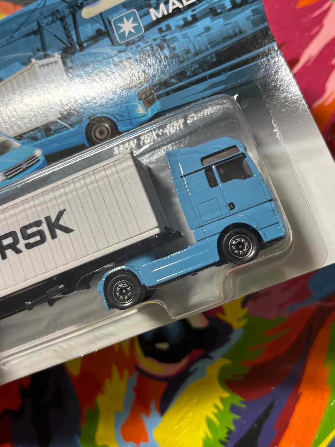 미개봉) 머스크 40피트 컨테이너 트럭 다이캐스트 마조렛 인테리어 소품 상품이미지6