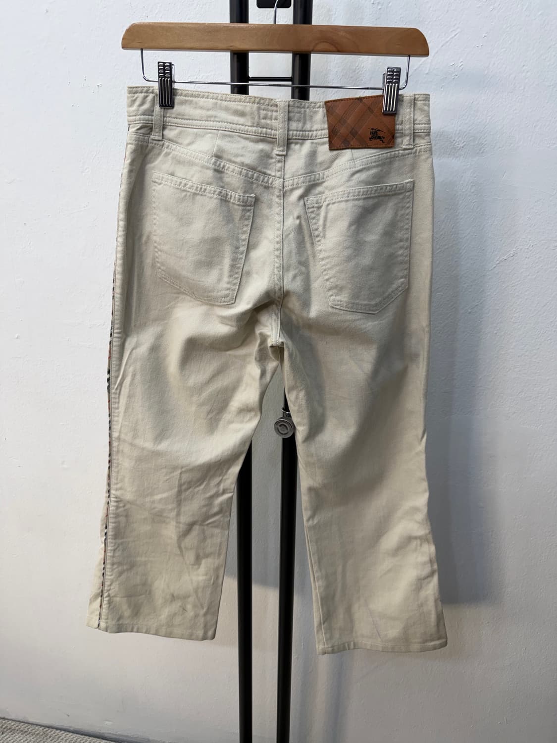 정품) 버버리 여성 코튼 팬츠 28인치 상품이미지5