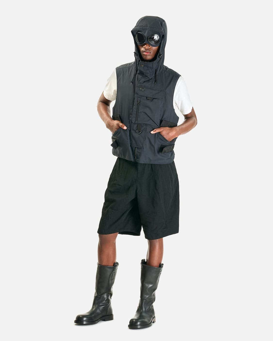 (레어) 준야 와타나베 맨 꼼데가르송 x CP 컴퍼니 페널베스트 상품이미지1