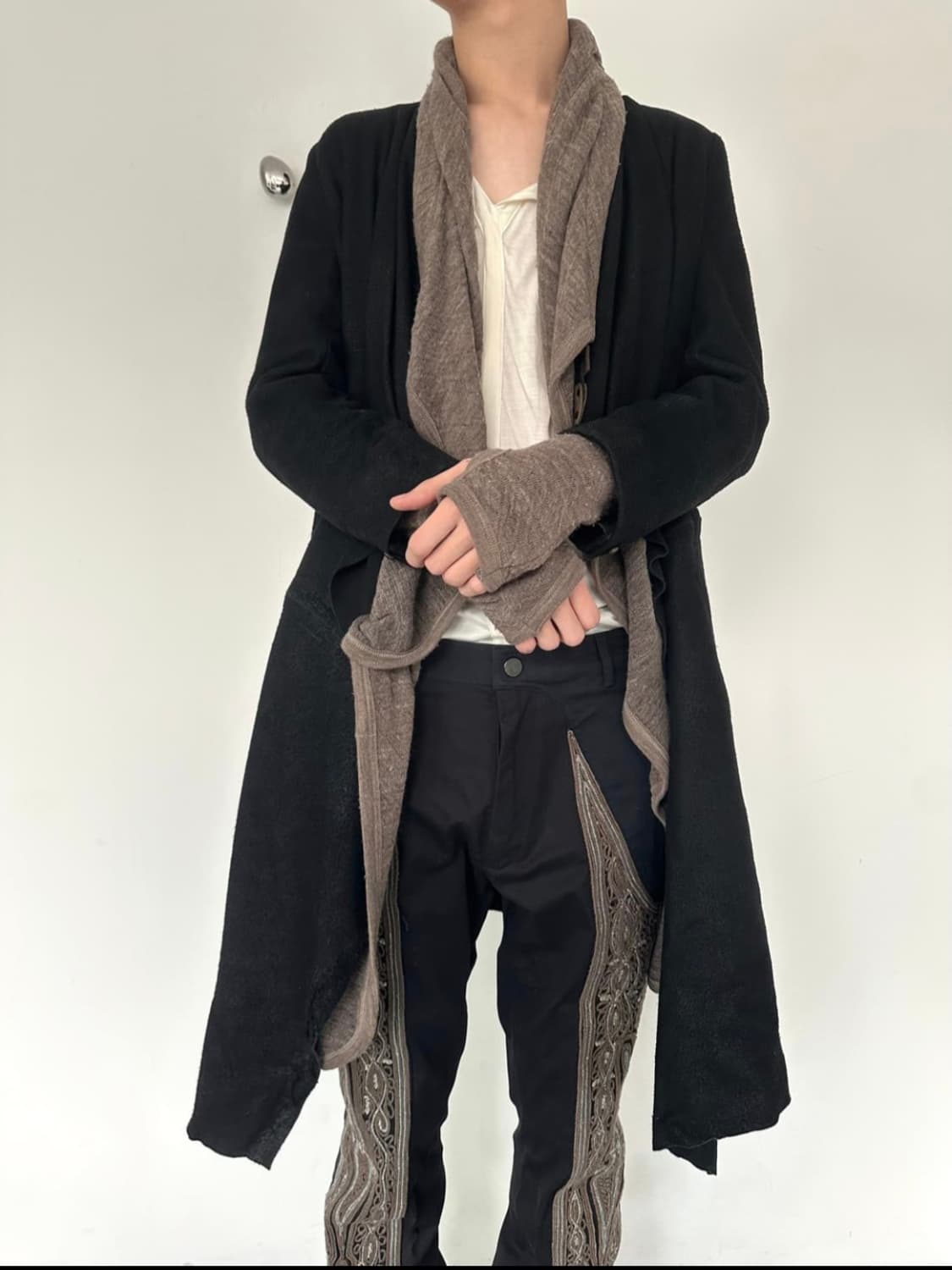 아이작 세럼 디어스킨 레더 코트 상품이미지3