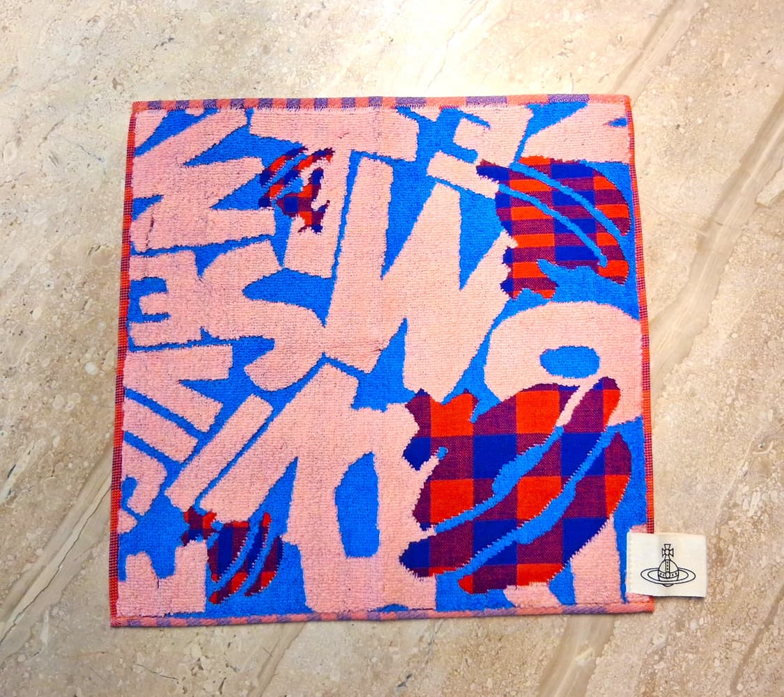 비비안웨스트우드 타올 손수건 27cm (정품) 새상품 상품이미지7