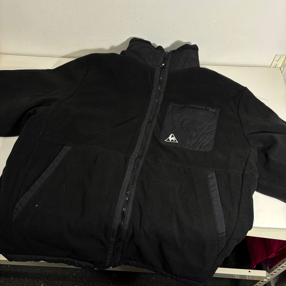 2XL 르꼬끄 스포르티프 블랙 리버시블 바막자켓 상품이미지4