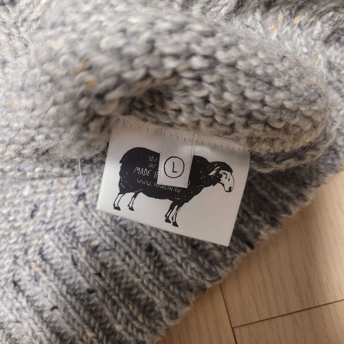 [L] 하울린 앵무새 니트 상품이미지3