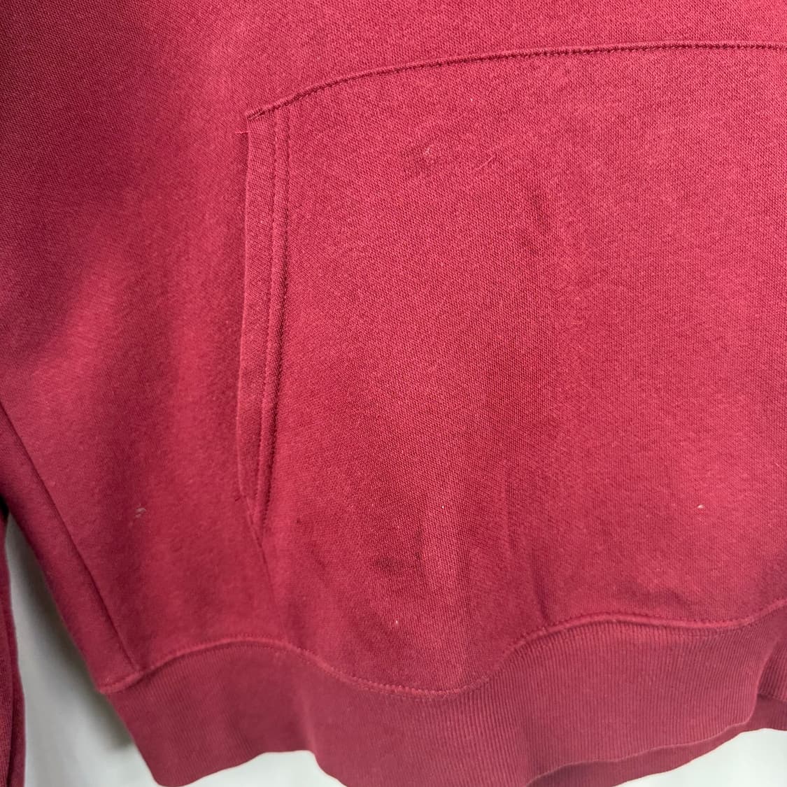 M) 노스페이스 백로고 후드 티 버건디 상품이미지5