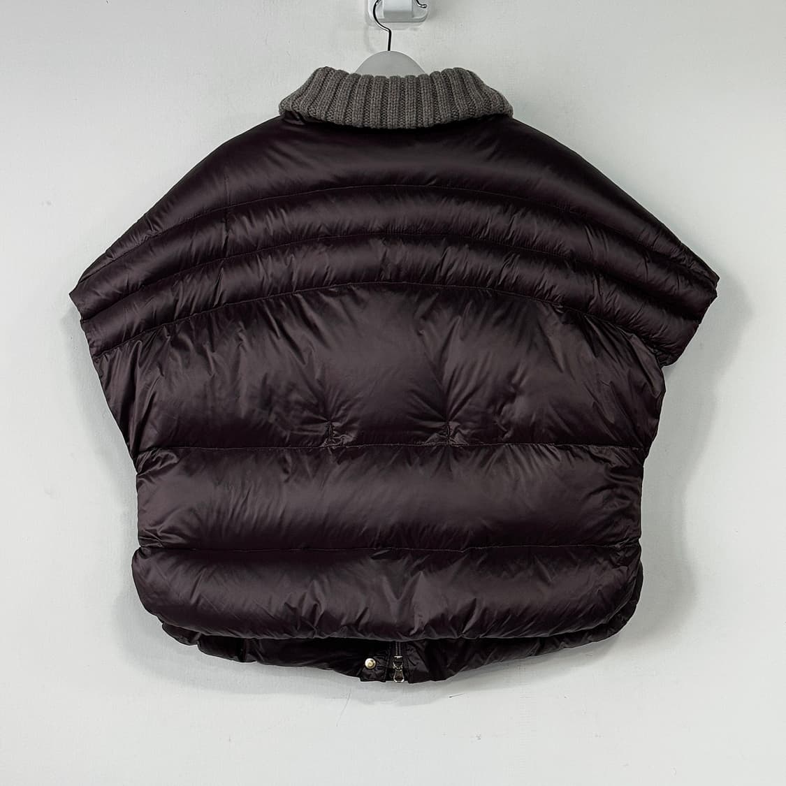 페세리코 니트 카라 구스 다운 베스트 상품이미지4