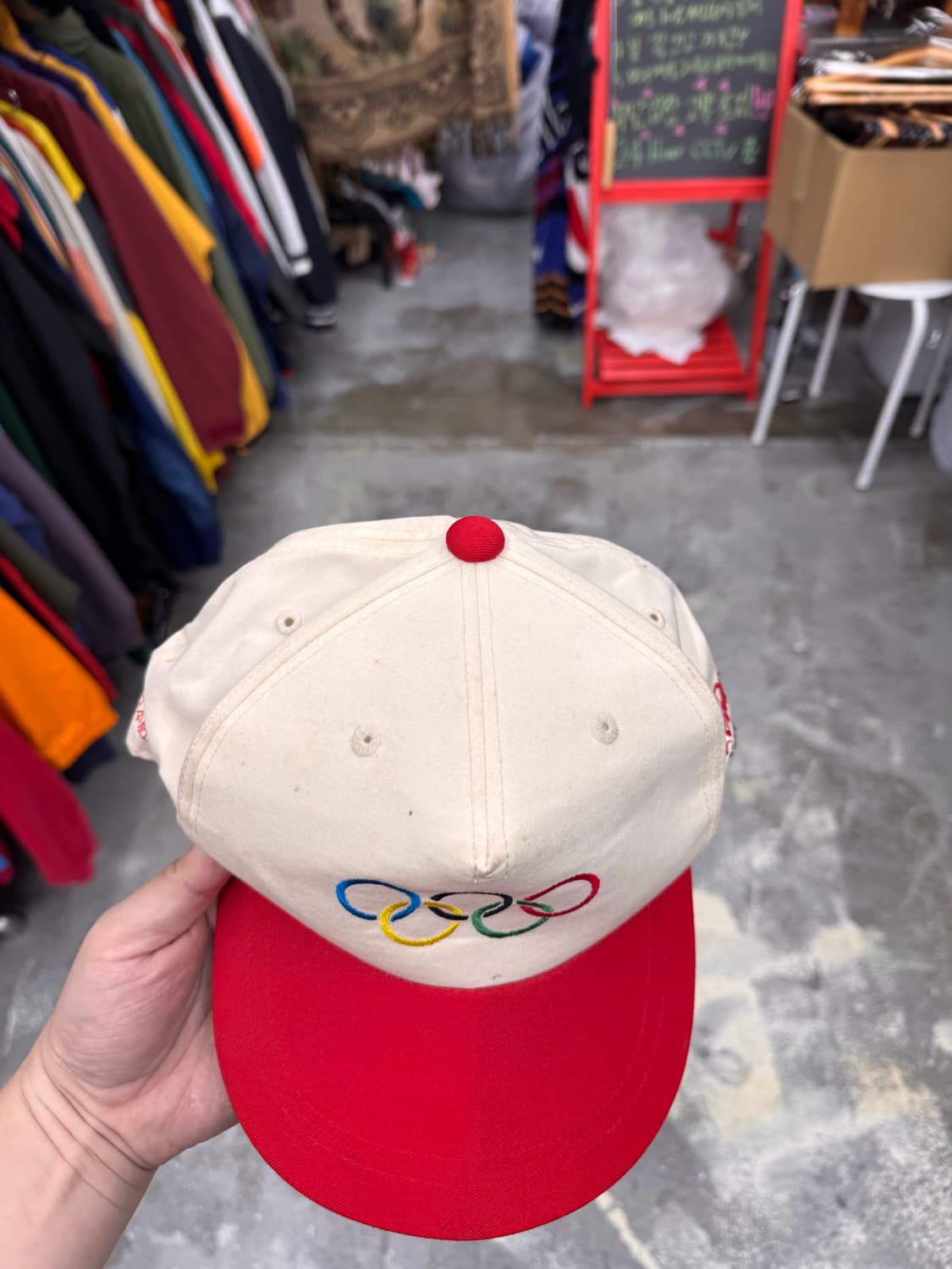 90s 올림픽 코카콜라 빈티지캡  상품이미지4