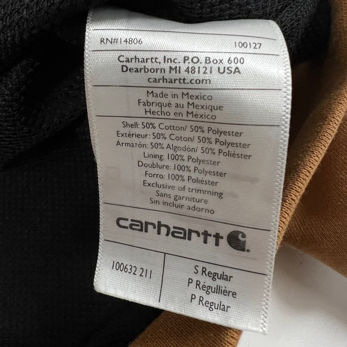 칼하트 써멀 후드집업 상품이미지5