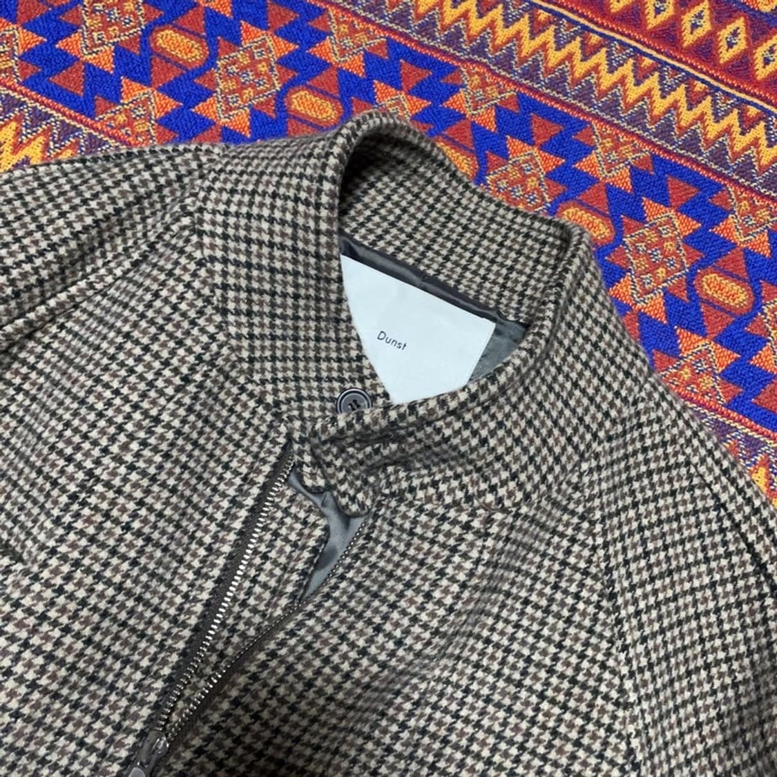 [100] 던스트 울 헤링턴 블루종 자켓 상품이미지3