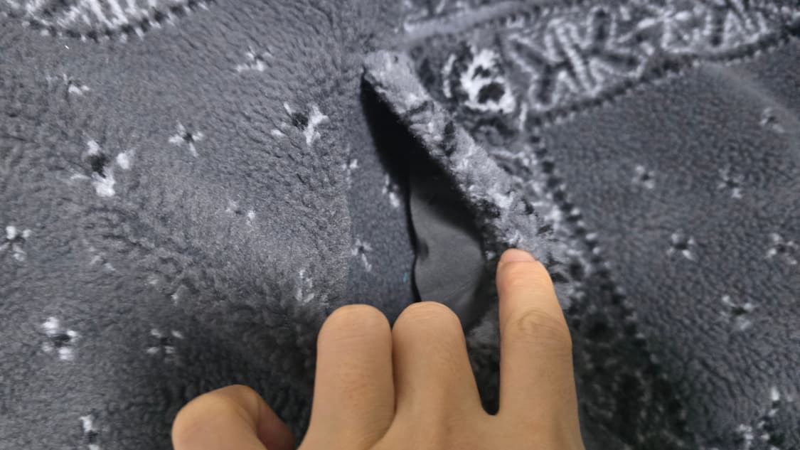 제너럴아이디어 스탠다드 페이즐리 후리스 상품이미지3