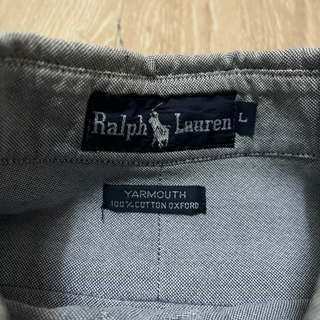 폴로 랄프로렌 야무스 버튼다운 옥스퍼드 긴팔셔츠 [스카이블루] L/100 상품이미지7