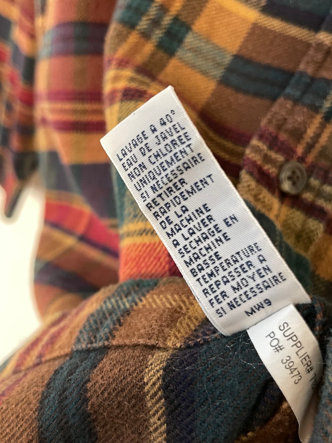 폴로 커스텀핏 체크 셔츠  상품이미지8