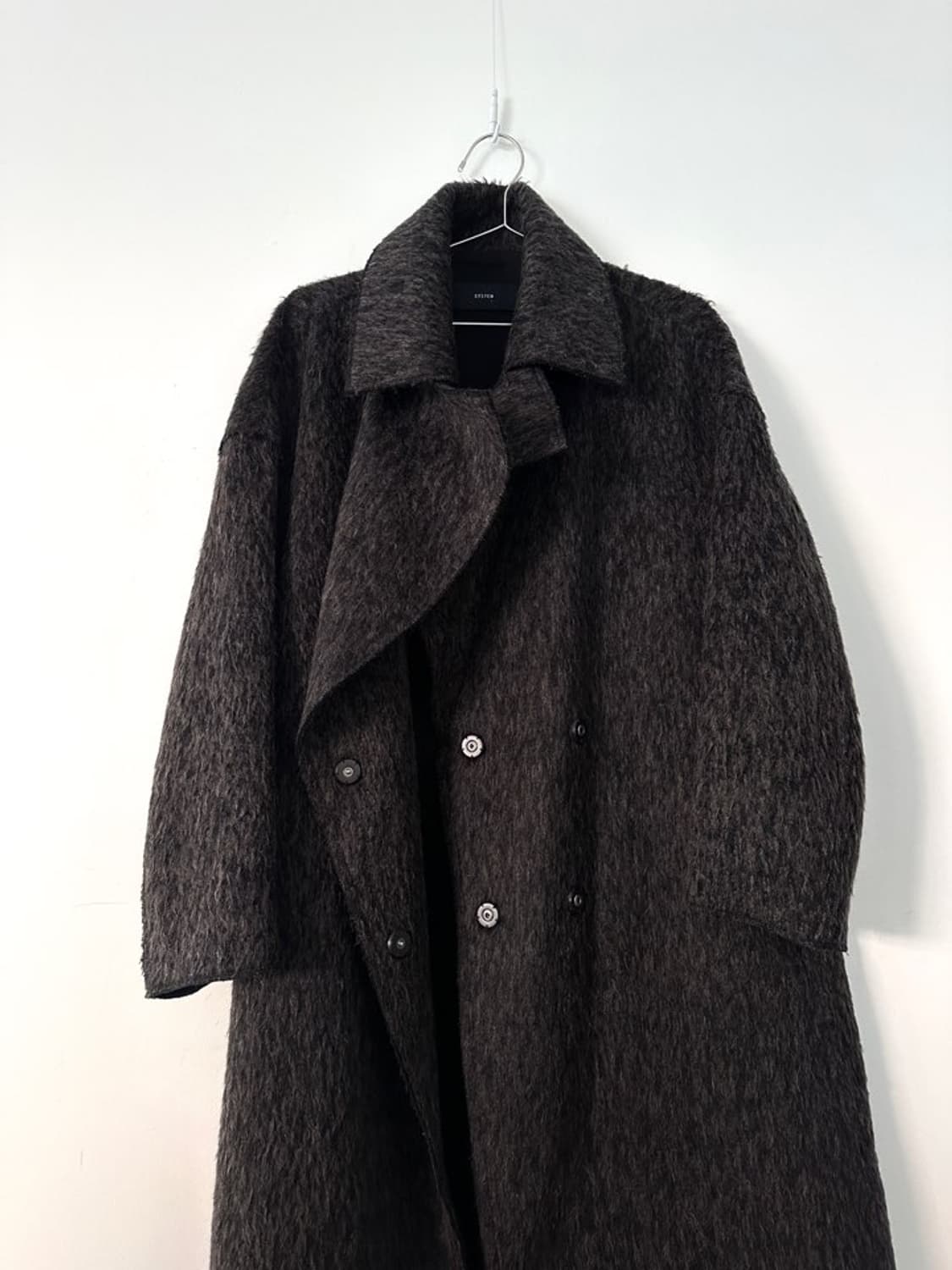 SYSTEM mohair wool coat / grey 상품이미지4