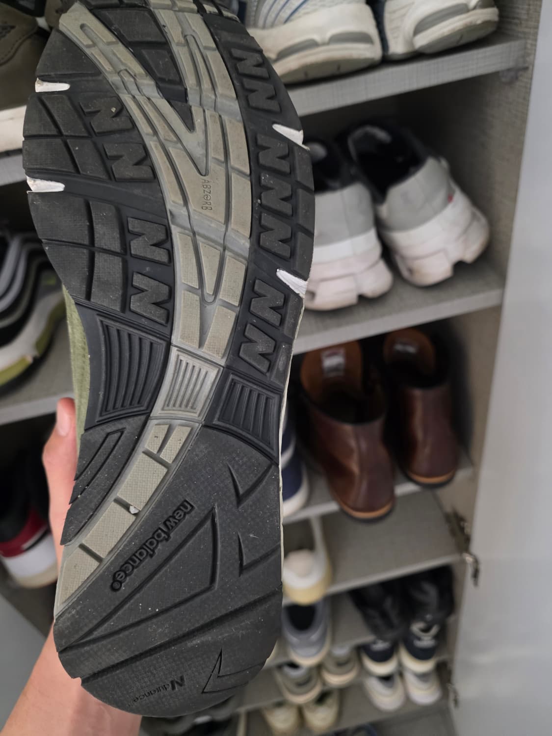 뉴발란스 991 그린 그레이 300 상품이미지6