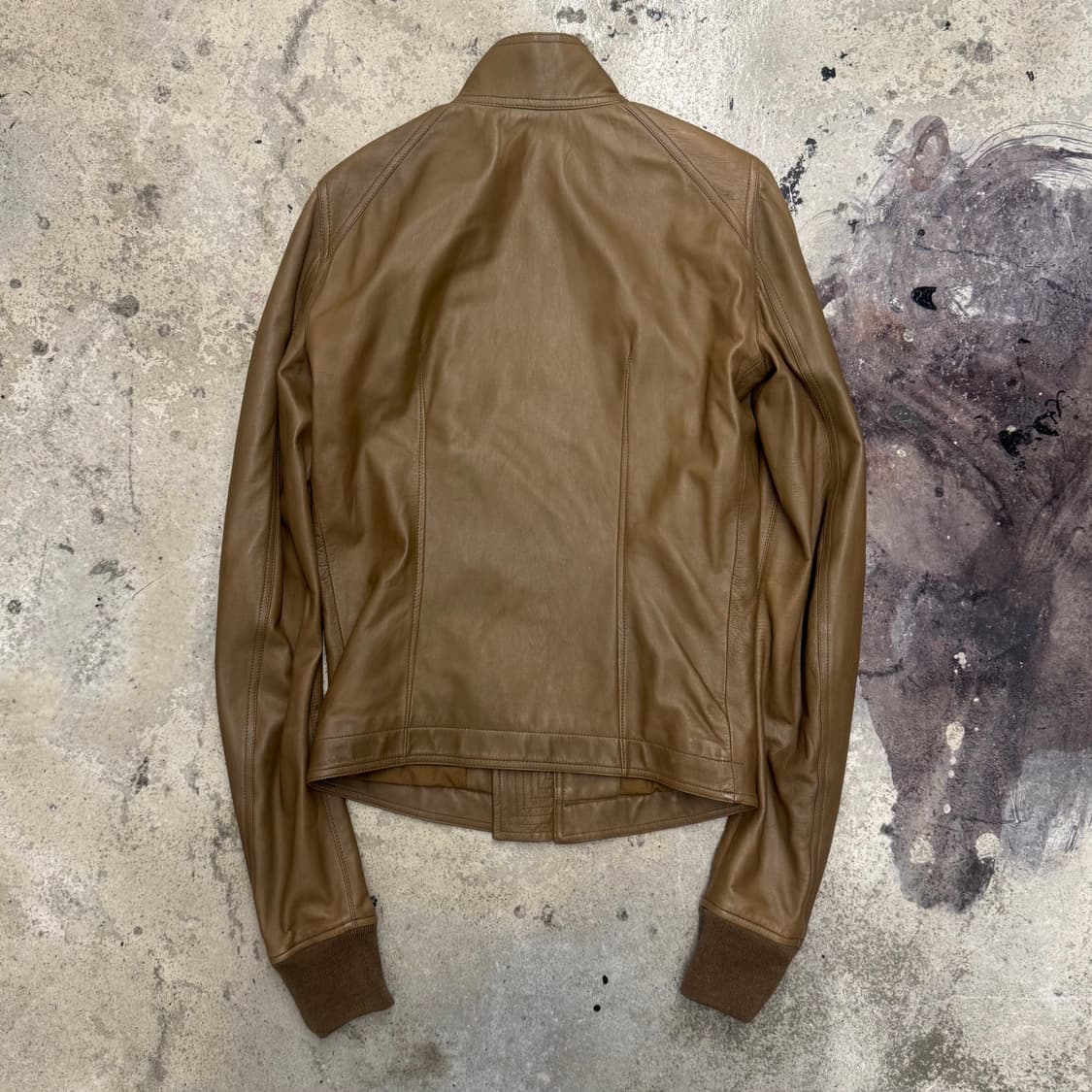 46 / RICK OWENS 릭오웬스 인타르시아 가죽자켓 상품이미지2