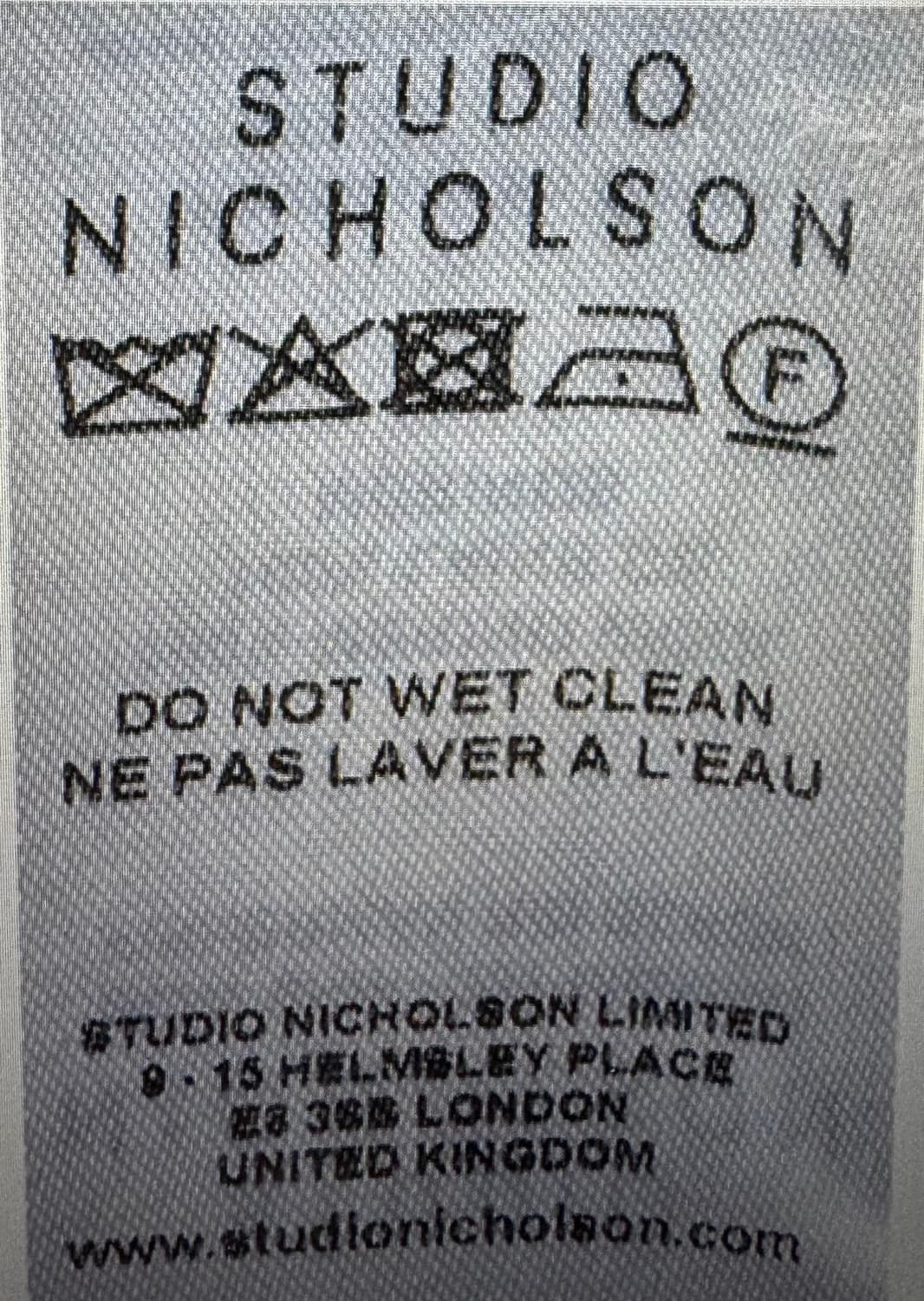 STUDIO NICHOLSON BOW 하프 집업니트 상품이미지5