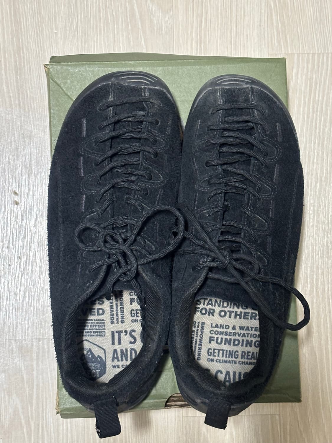 킨재스퍼 스웨이드 블랙 280 상품이미지1