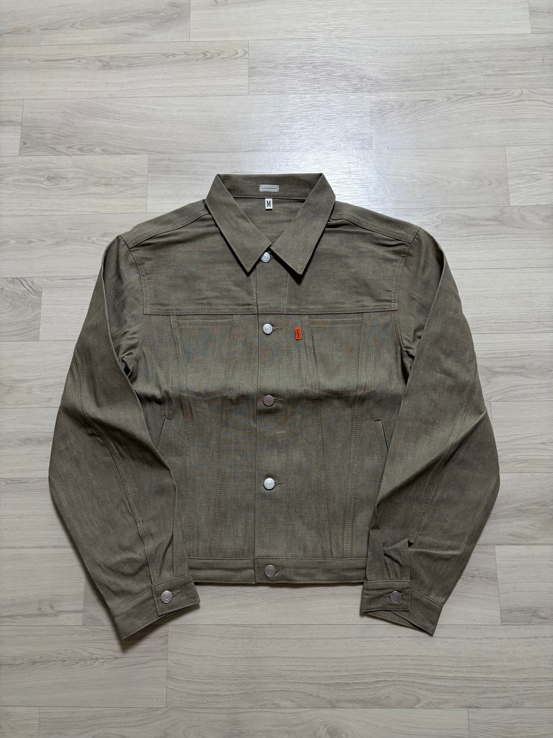 올리브드랩서비스 ODS 페이크 트러커 자켓 코코아 M 판매 상품이미지1