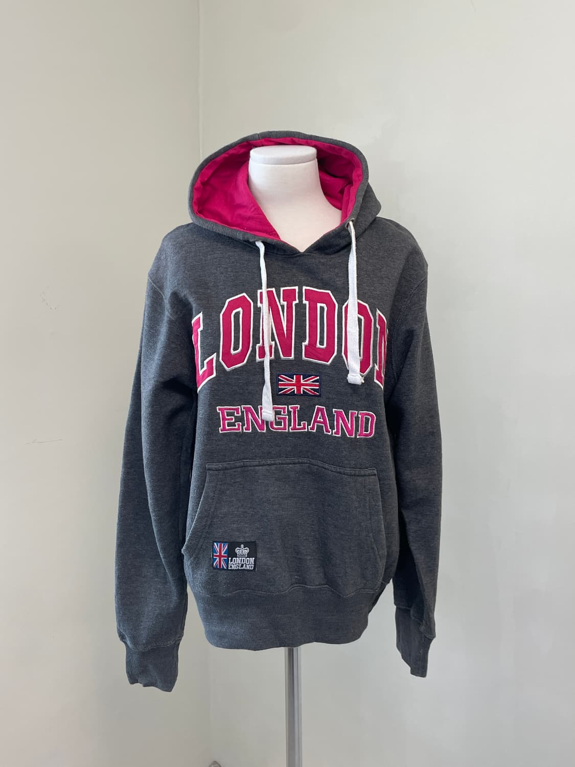 빈티지 런던 유니언잭 런던 후드티  J04126 상품이미지1