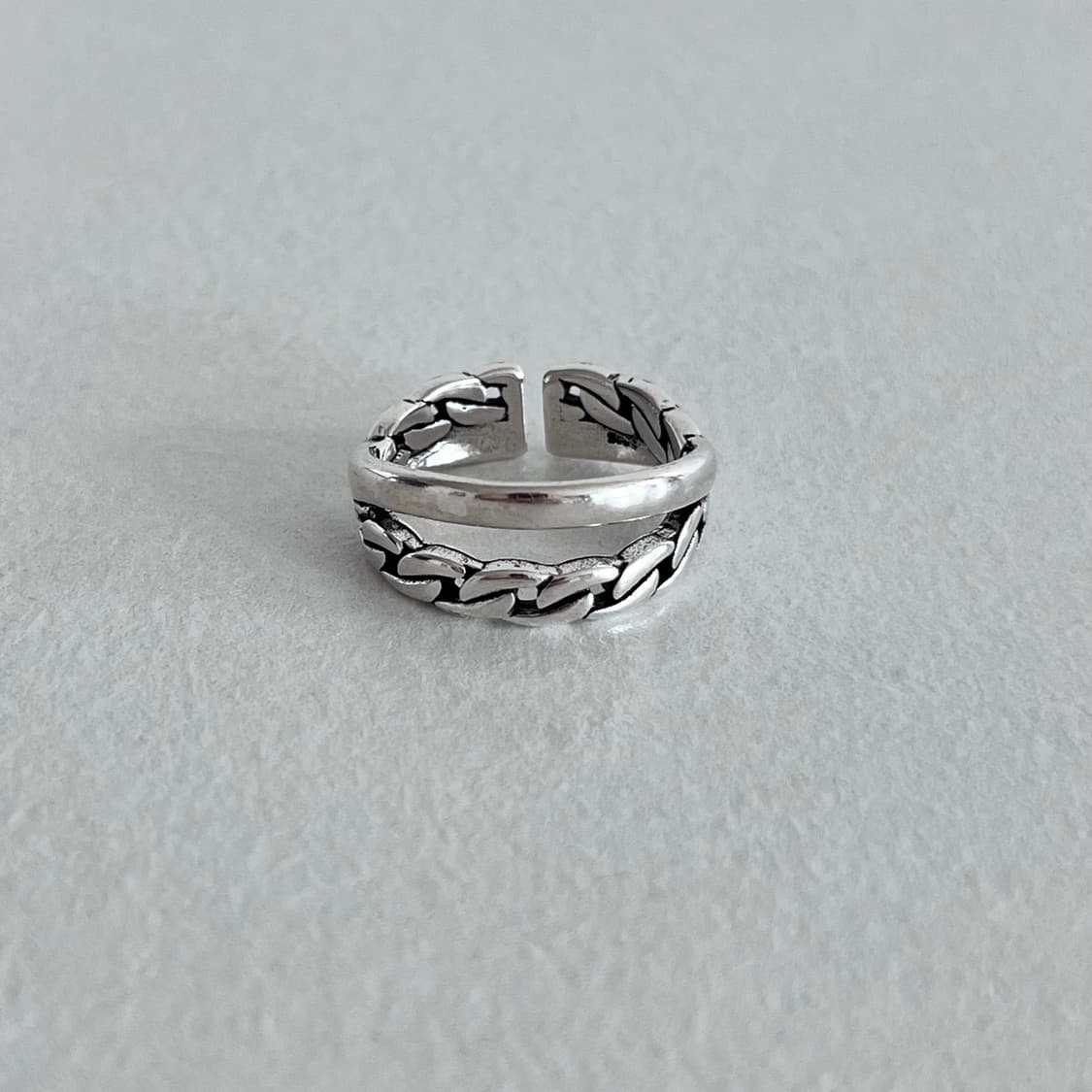 더블 트위스트 반지 상품이미지3