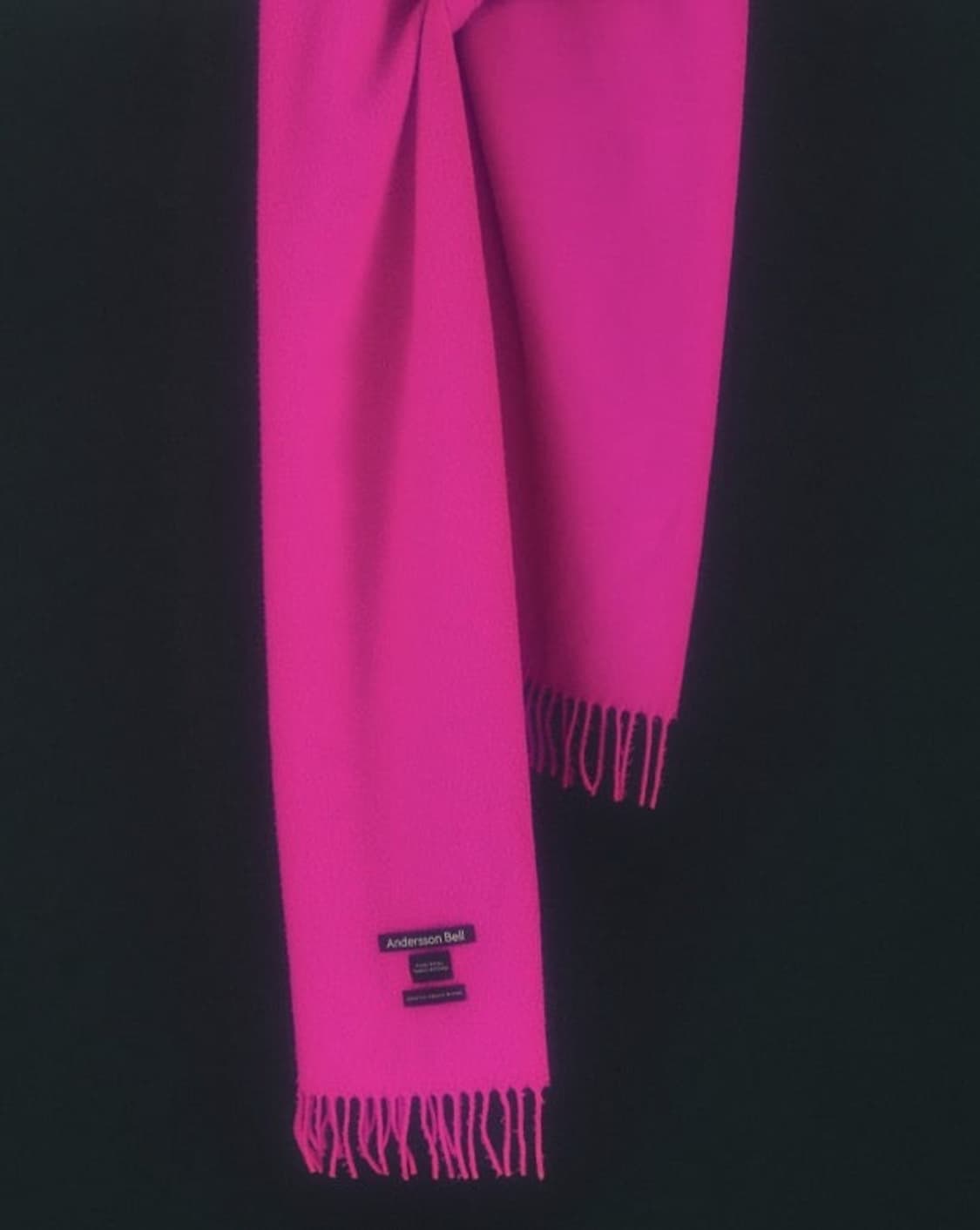 앤더슨벨 비엘라 스카프(머플러) 후크시아 핑크 상품이미지2