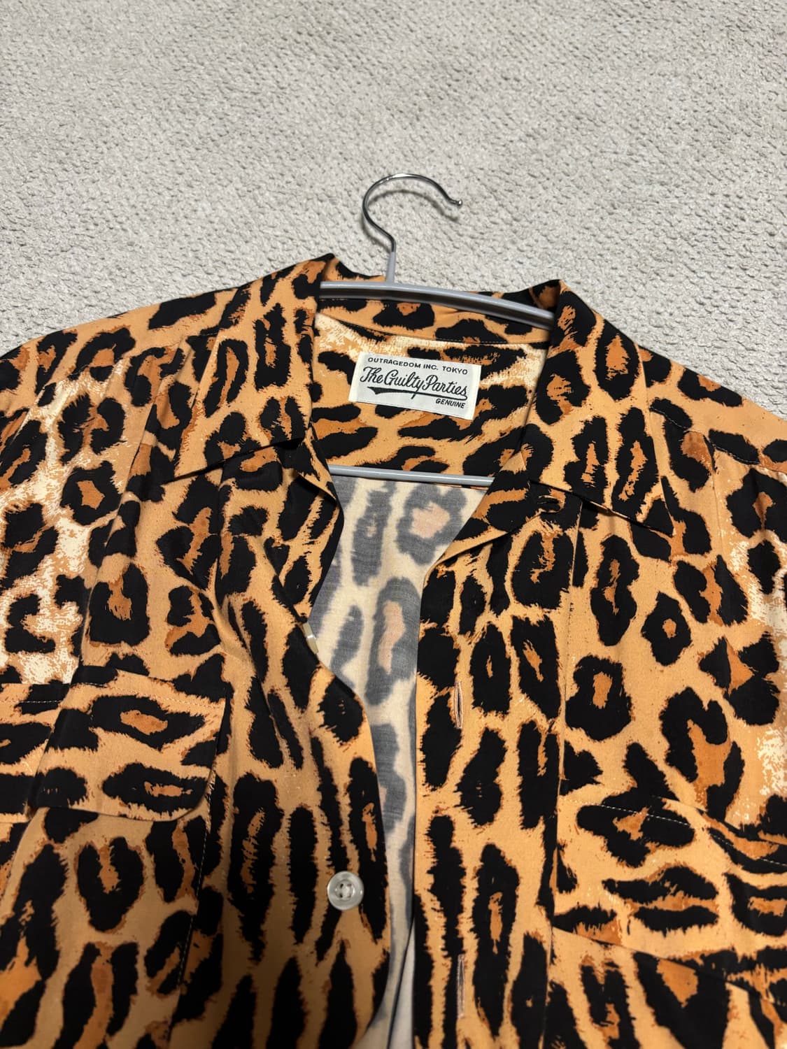 와코마리아 레오파드 셔츠 상품이미지3