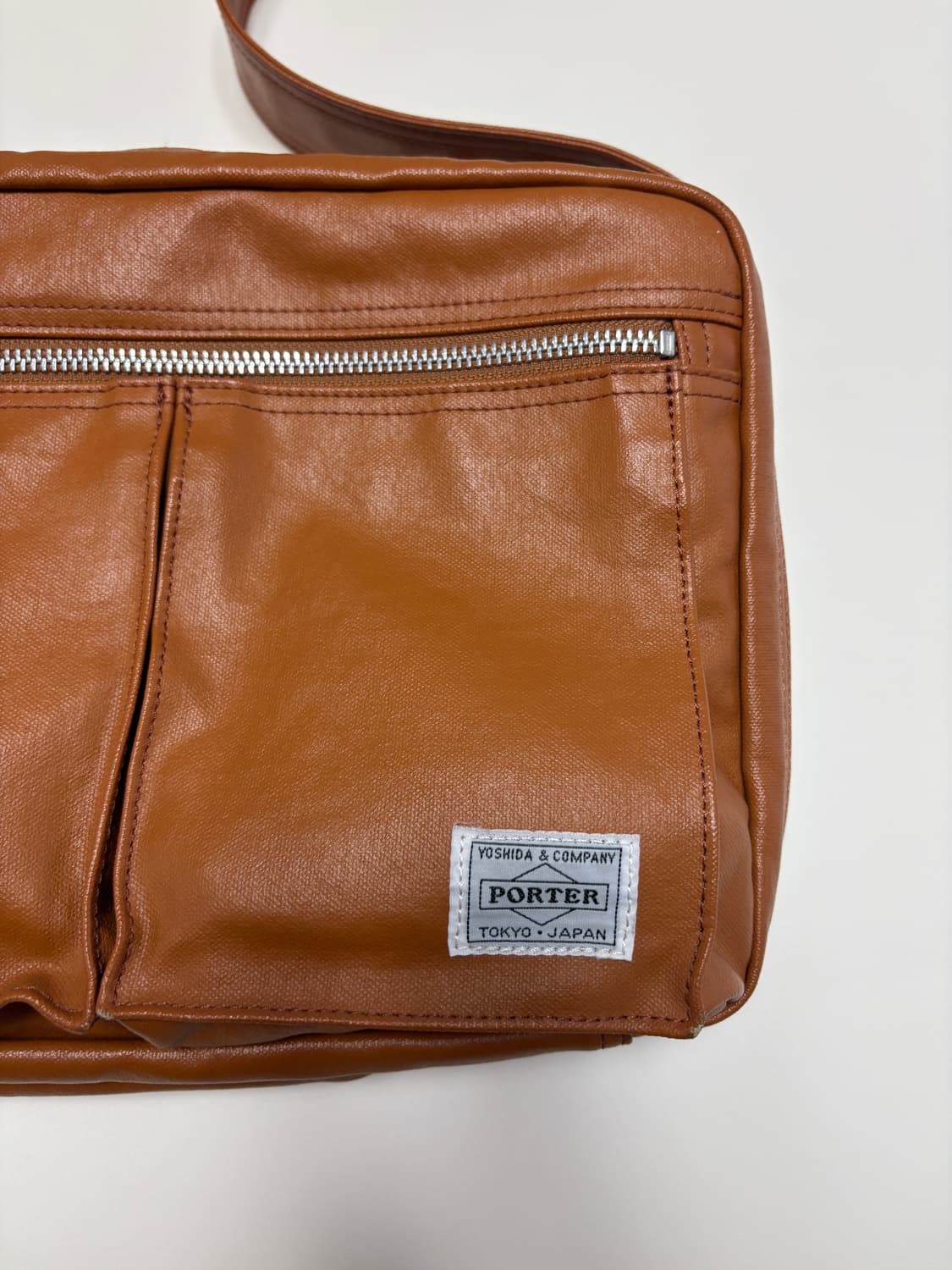 PORTER FREESTYLE SHOULDER BAG (Camel L) 상품이미지8