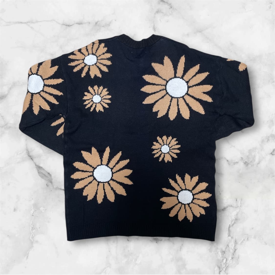 재패니즈 빈티지 해바라기 니트 상품이미지2