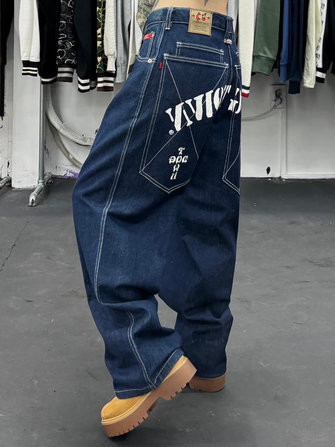도그타운 백로고 올드스쿨 데님팬츠 상품이미지3