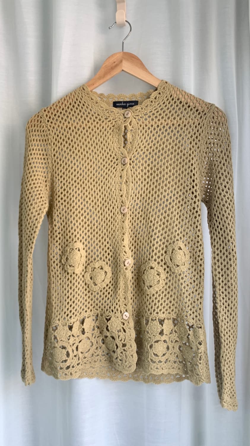 Mash flower cardigan 상품이미지3