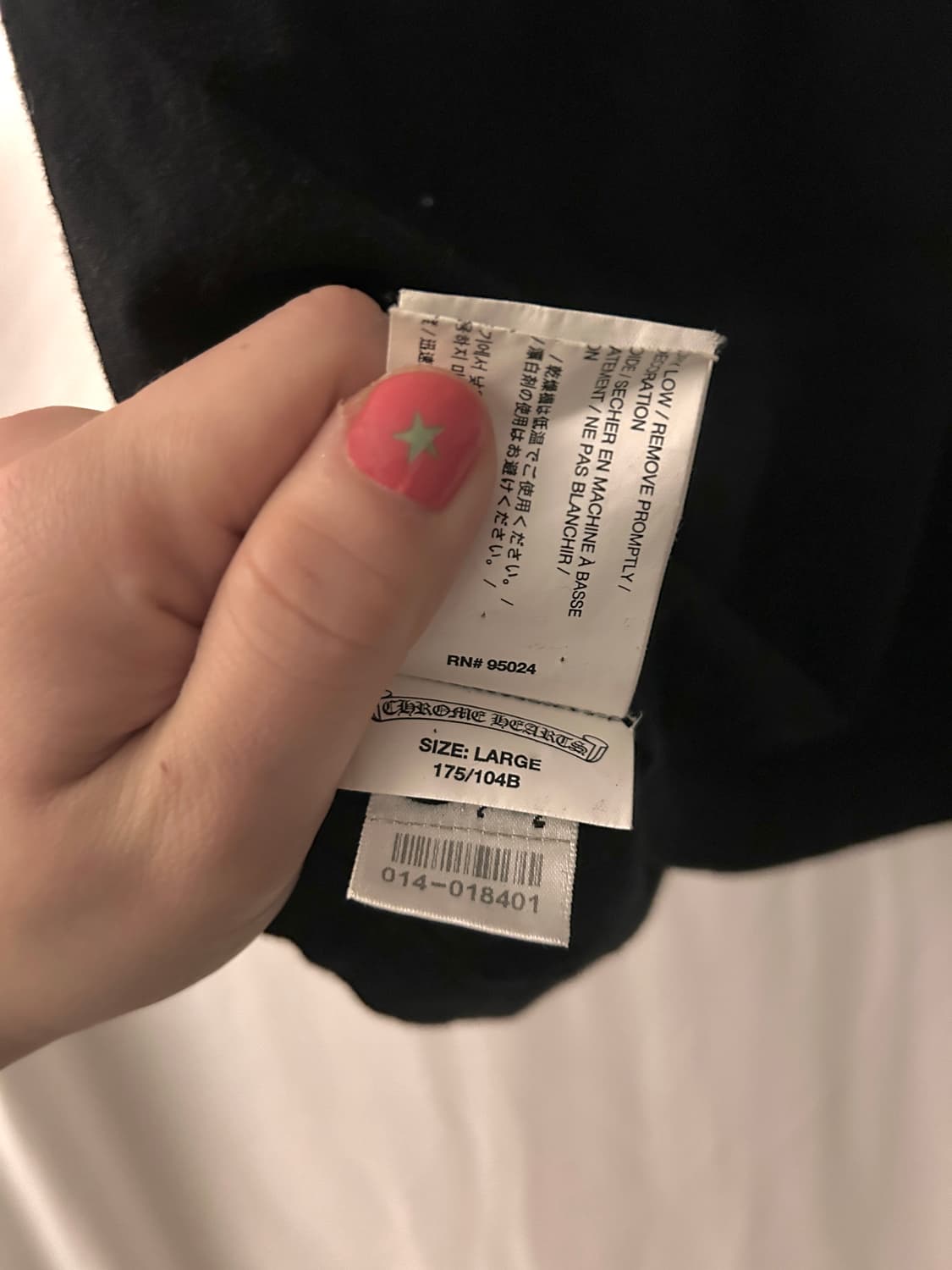 크롬하츠 chrome hearts 크로스 L사이즈 상품이미지5