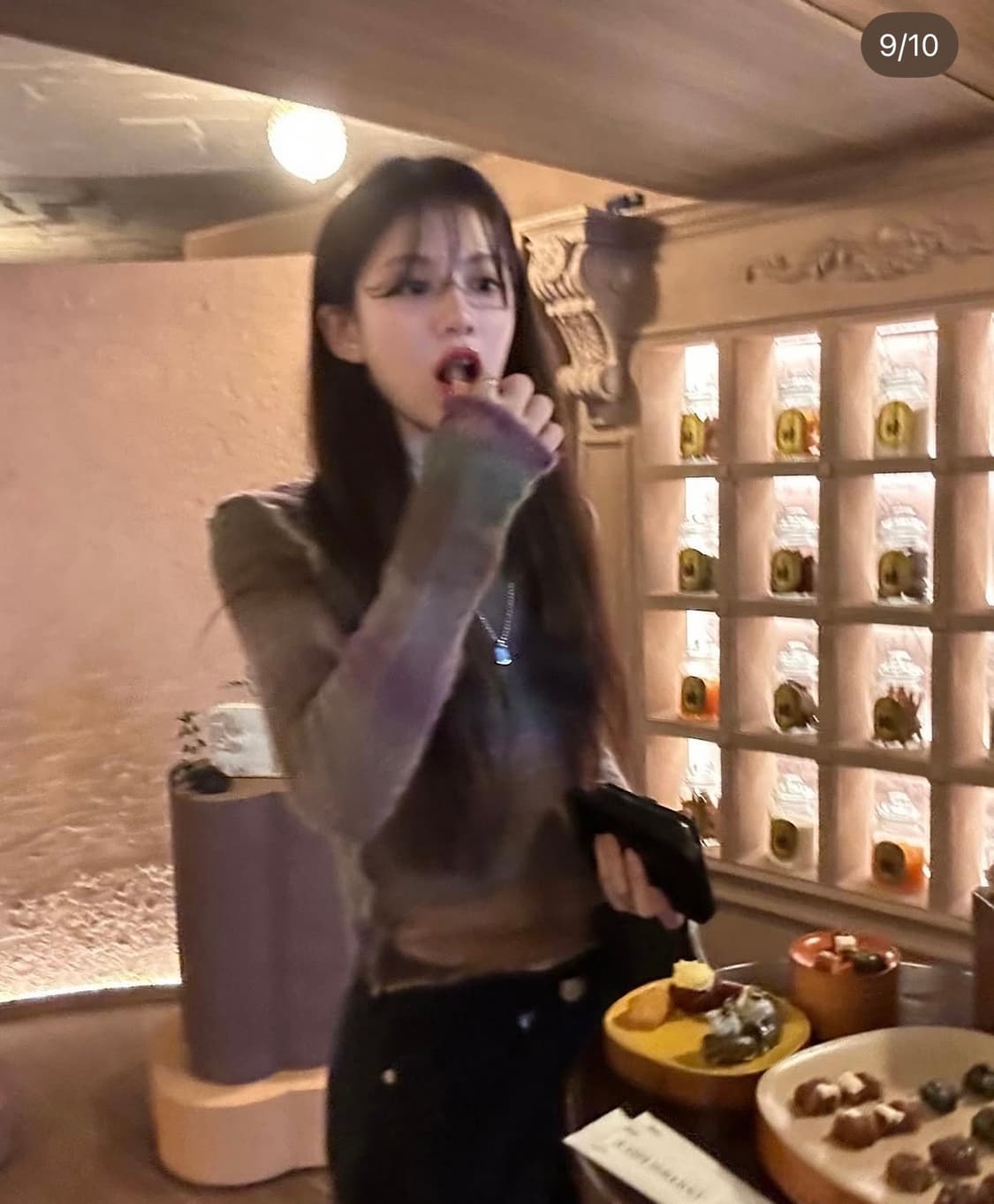 퍼버즈 perverze 더블 모헤어 니트 상품이미지3