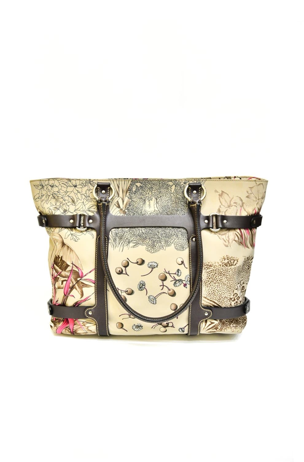 페라가모 레오파드 패턴 나일론 숄더백 (정품) 상품이미지5