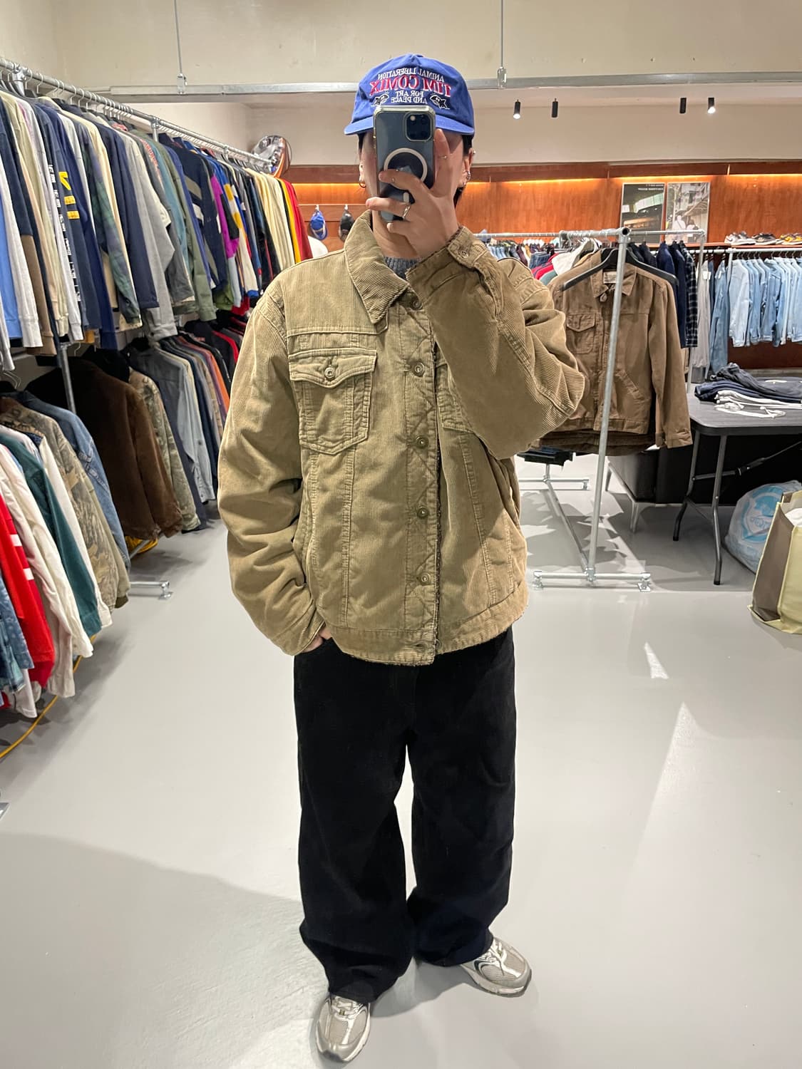 빈티지 코듀로이 쉐르파 자켓   상품이미지5