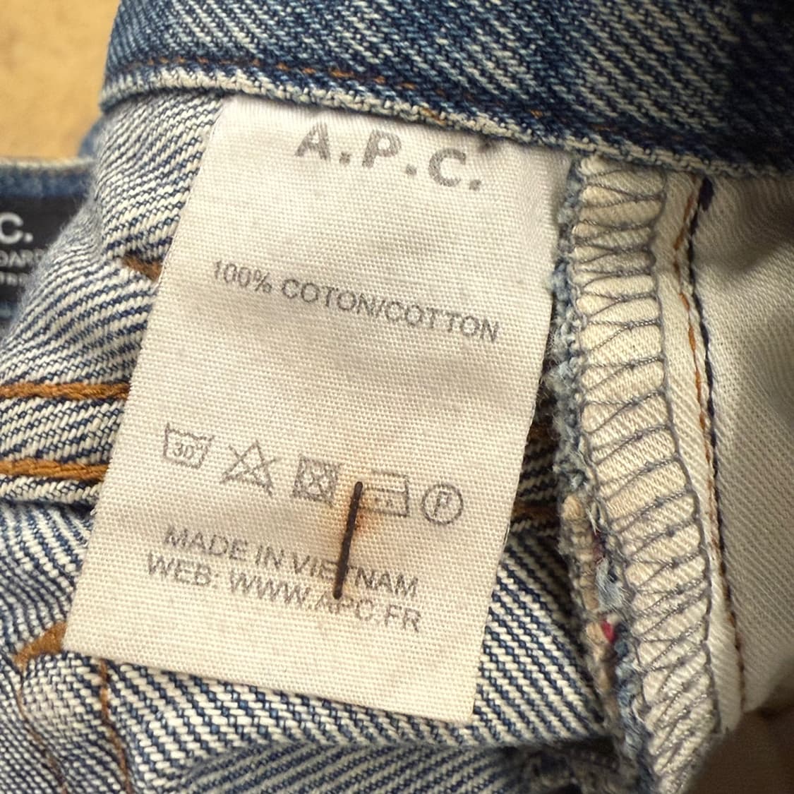 [ 정품/30 ] A.P.C. 아페쎄 데님 청바지 b15 상품이미지5