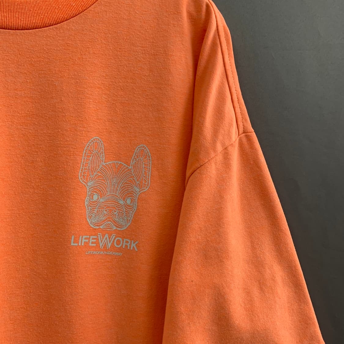 M 라이프워크 레이어드 프린팅 오버핏 반팔티 상품이미지4