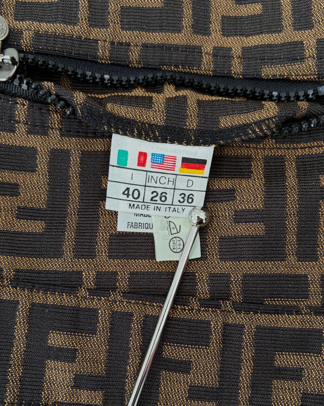 펜디 FENDI 주카 모노그램 리버시블 베스트 상품이미지7