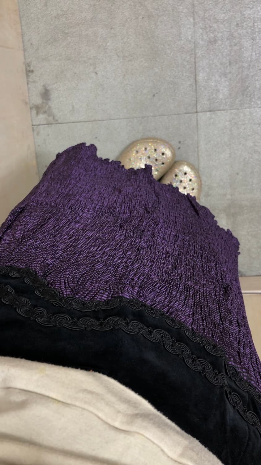 [직수입] 빈티지 미디 스커트 상품이미지3