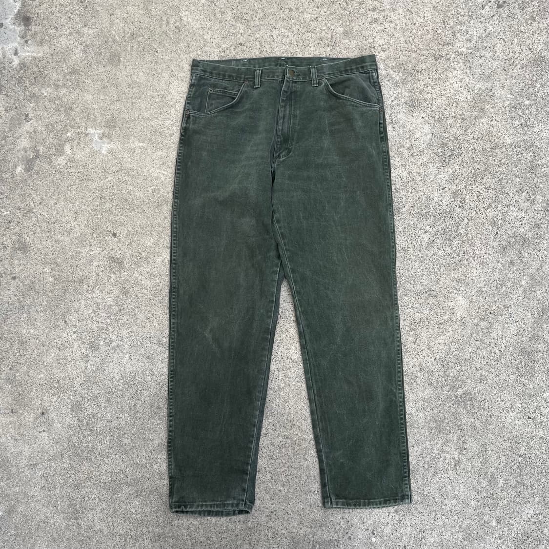 90s 랭글러 그린 컬러진 (36“) 상품이미지4