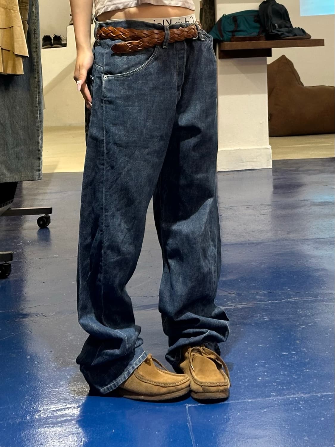 2000s Levis 리바이스 엔지니어드 버튼 플라이 데님팬츠 상품이미지1