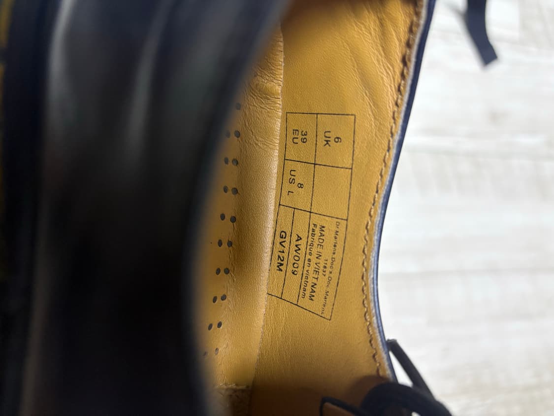 닥터마틴 1461 3홀 스무스 250 상품이미지7